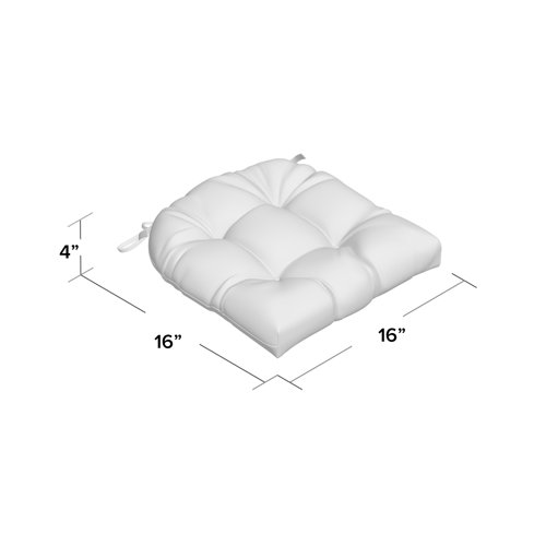 Winston Porter Indoor/Outdoor Dining Chair Cushion & Reviews Wayfair